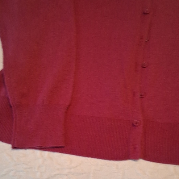 Old Navy Women's Cardigan in Deep Plum Size XL - Picture 4 of 11